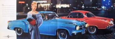 Borgward Isabella Coupe Modelprogram 1958 Carbrochure (2112)